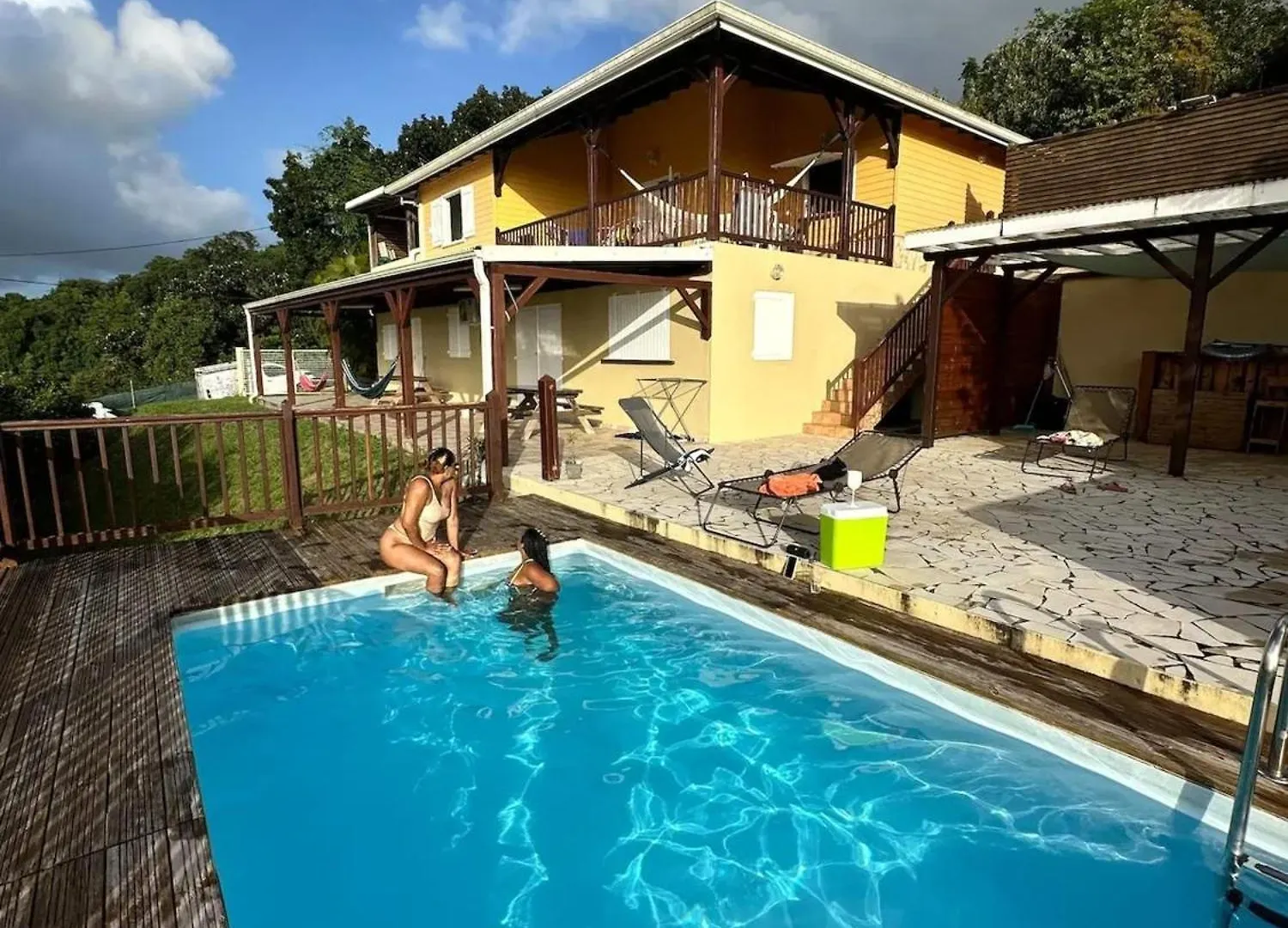 Daire Studio Charmant A Riviere-Pilote Avec Piscine